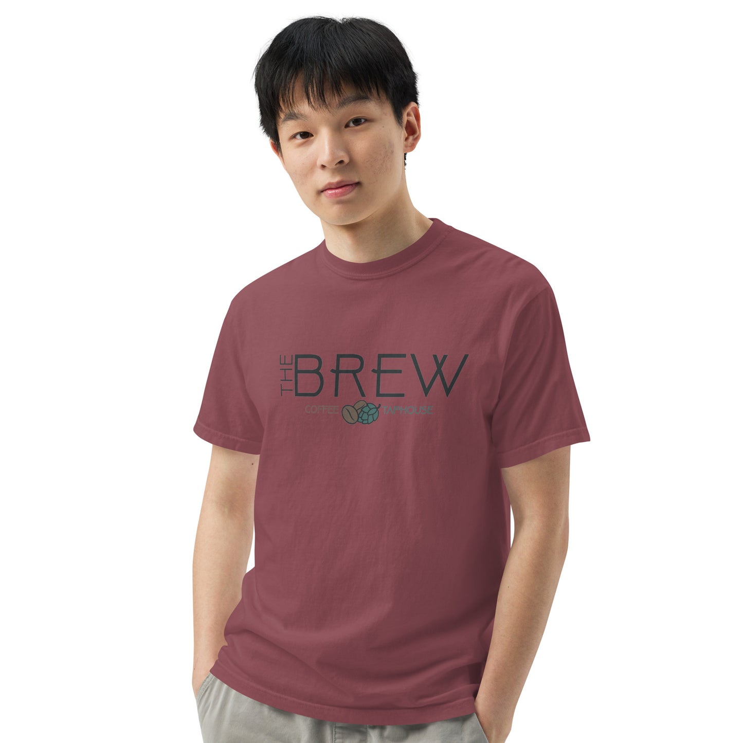 Brew Original Logo Heavyweight Tee - Faded