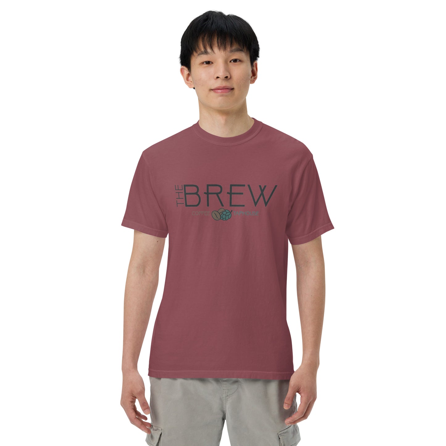 Brew Original Logo Heavyweight Tee - Faded