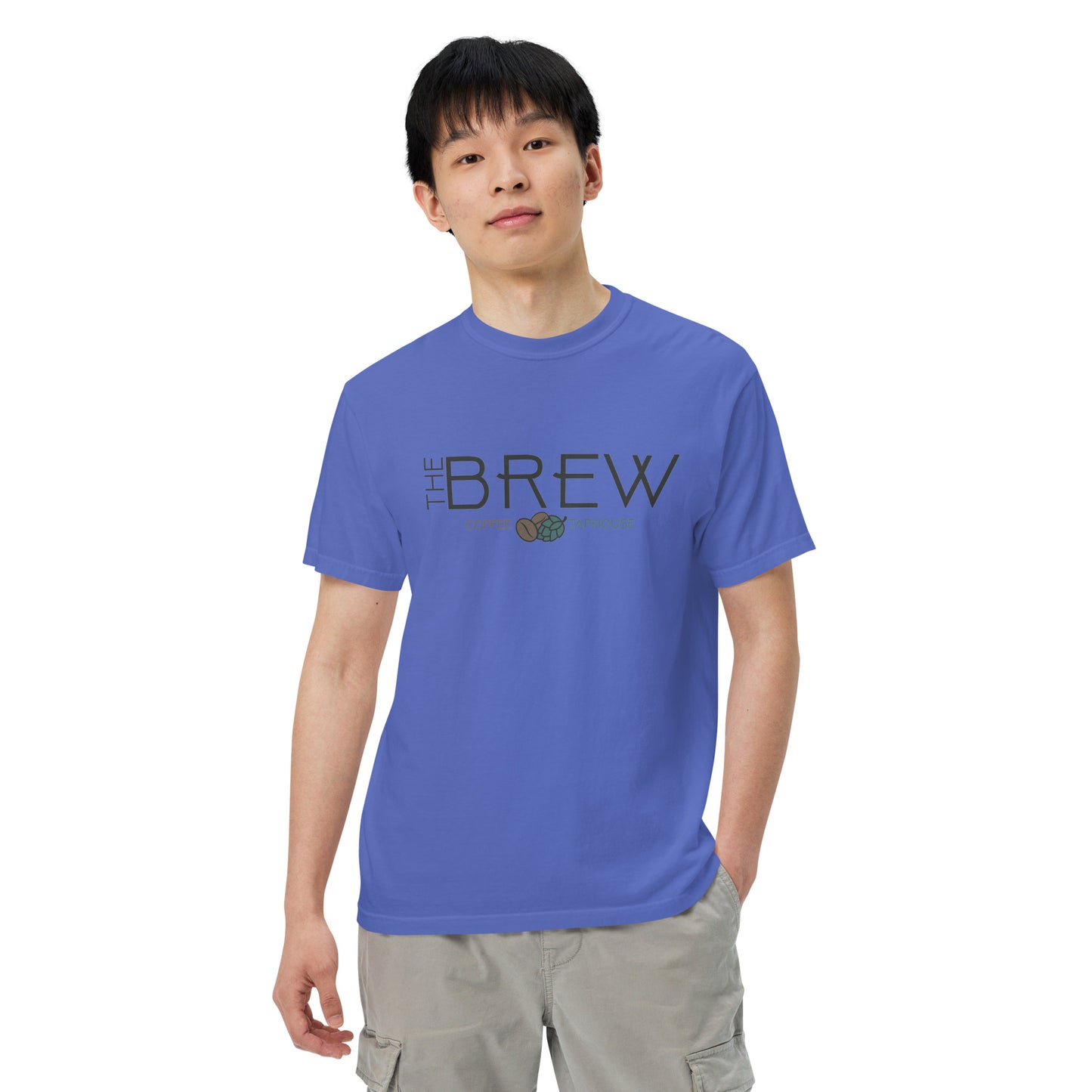 Brew Original Logo Heavyweight Tee - Faded