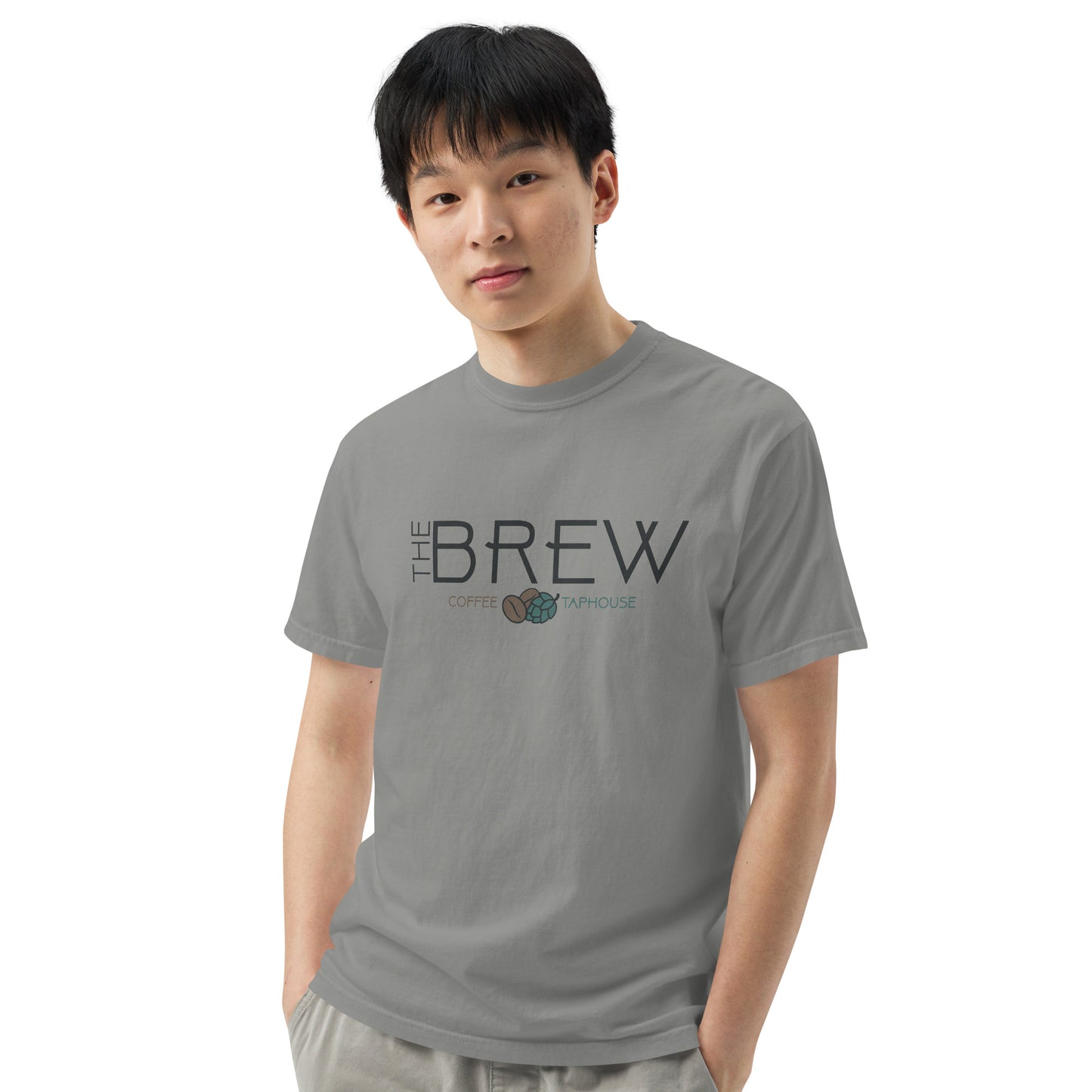 Brew Original Logo Heavyweight Tee - Faded