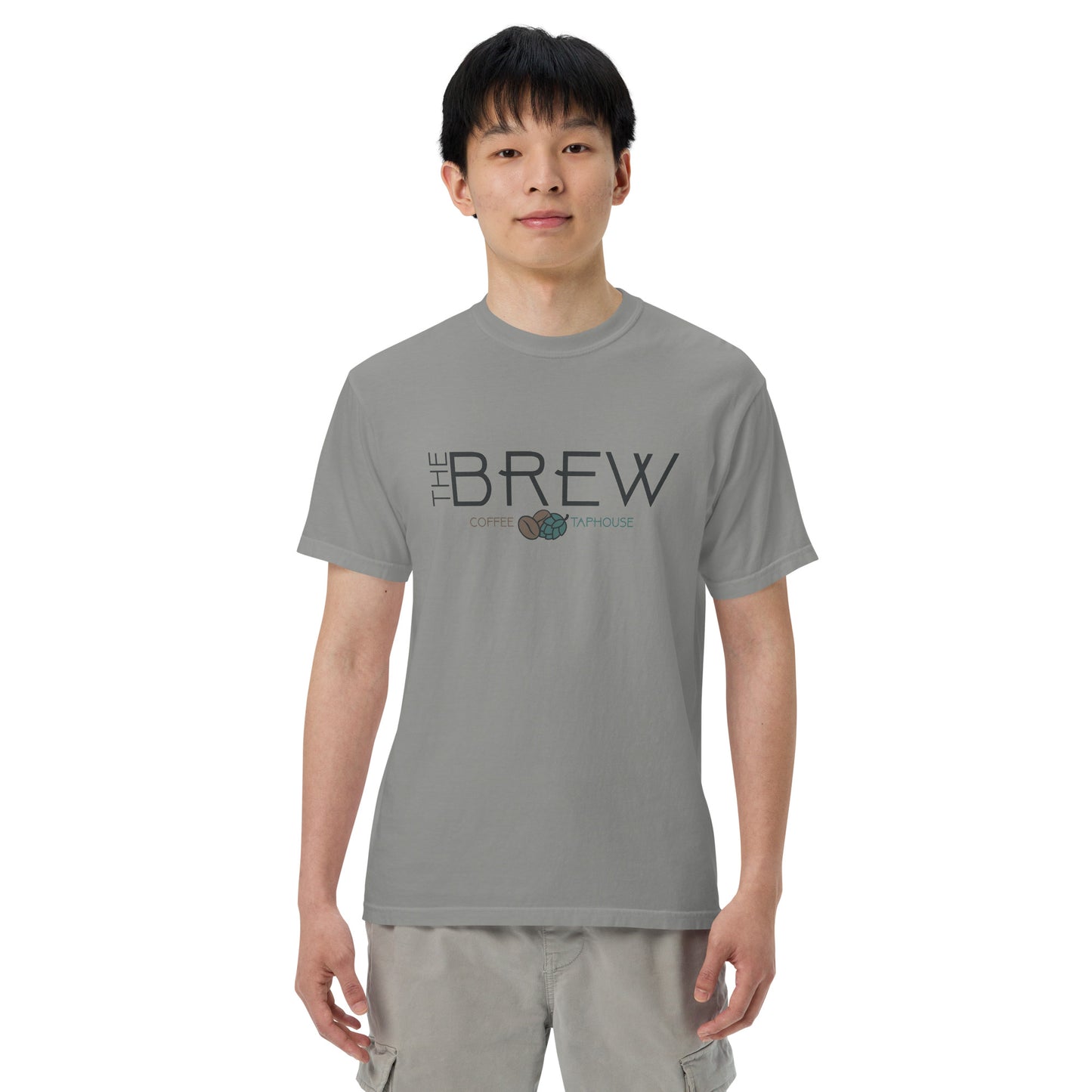 Brew Original Logo Heavyweight Tee - Faded