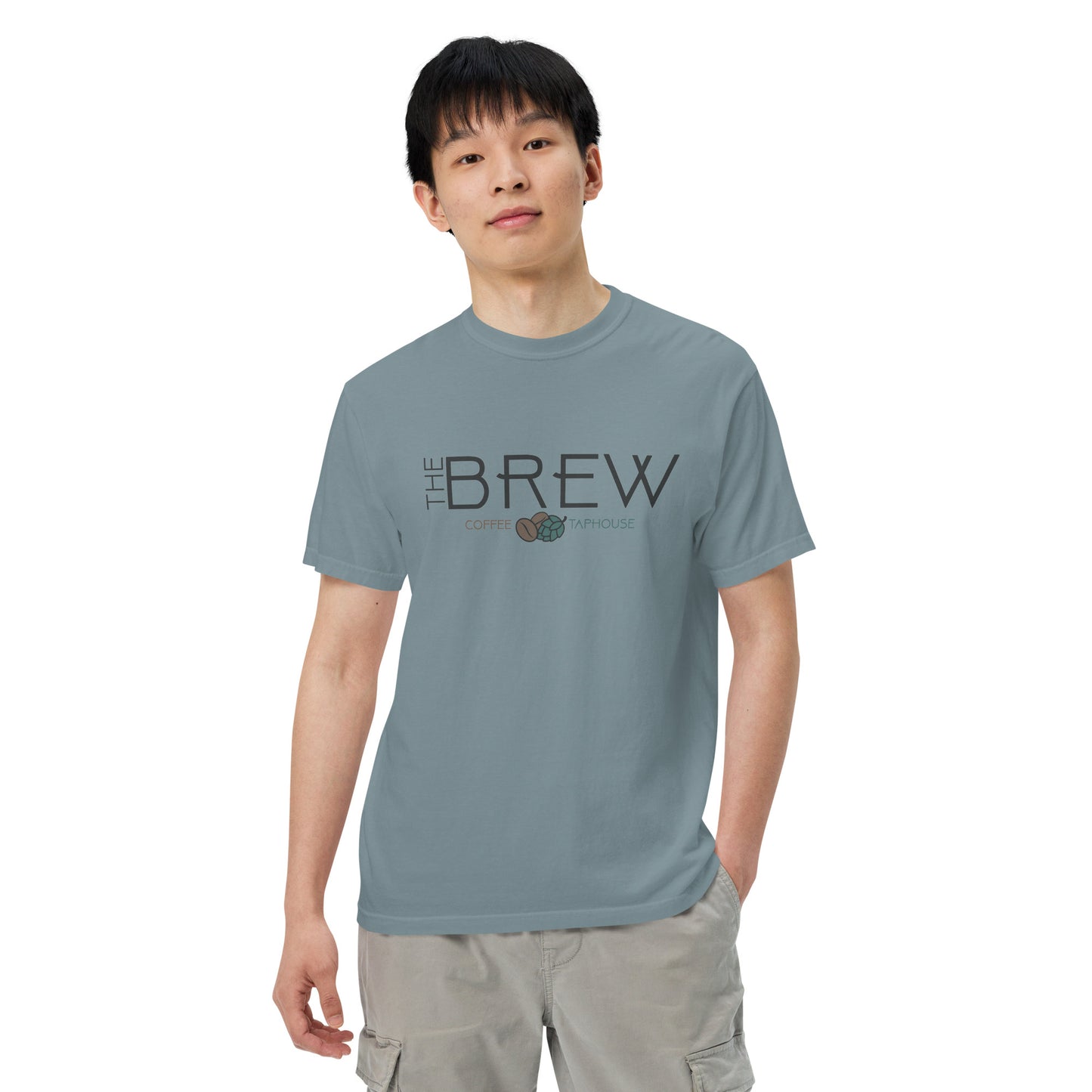 Brew Original Logo Heavyweight Tee - Faded