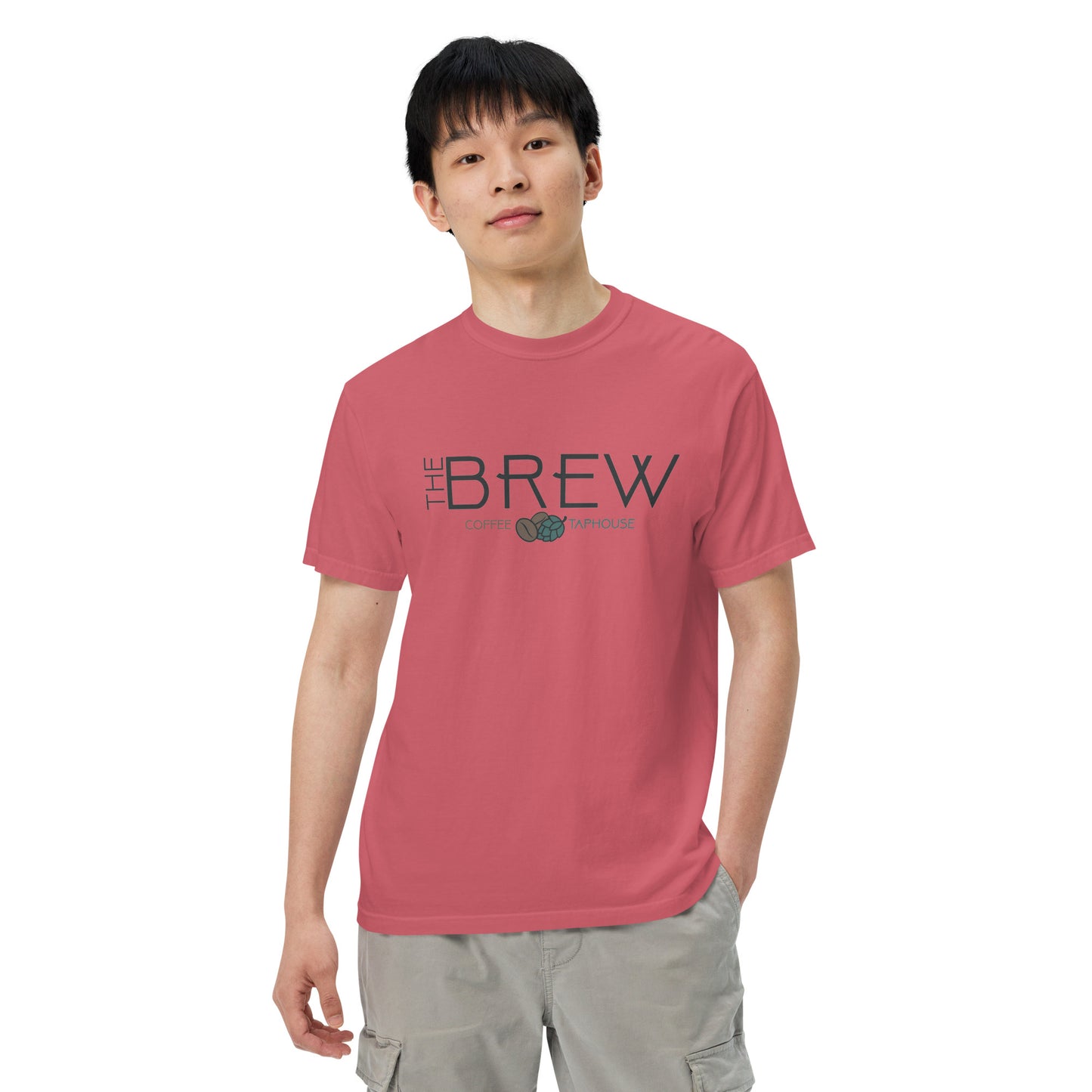 Brew Original Logo Heavyweight Tee - Faded