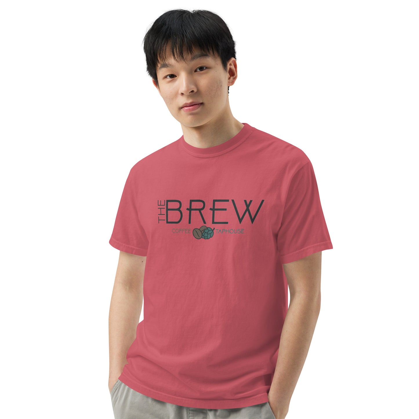 Brew Original Logo Heavyweight Tee - Faded