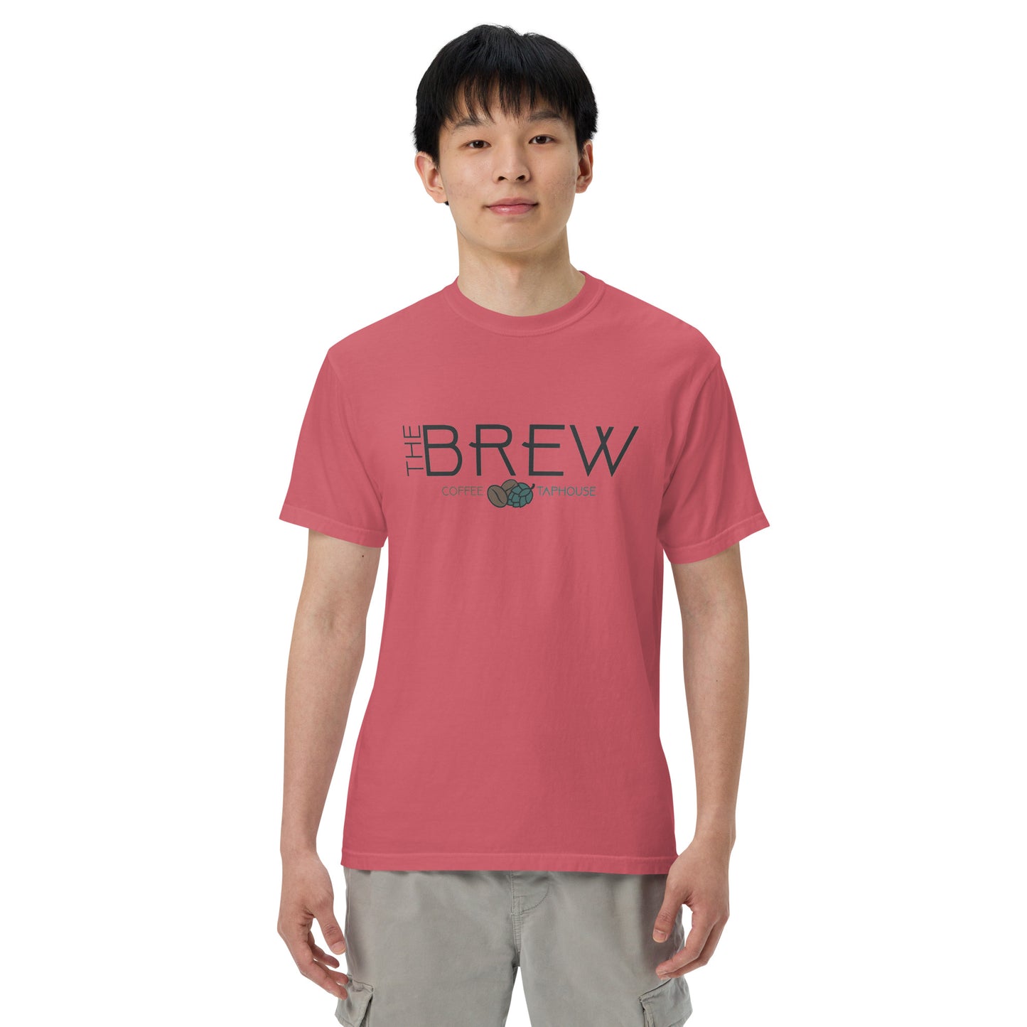 Brew Original Logo Heavyweight Tee - Faded