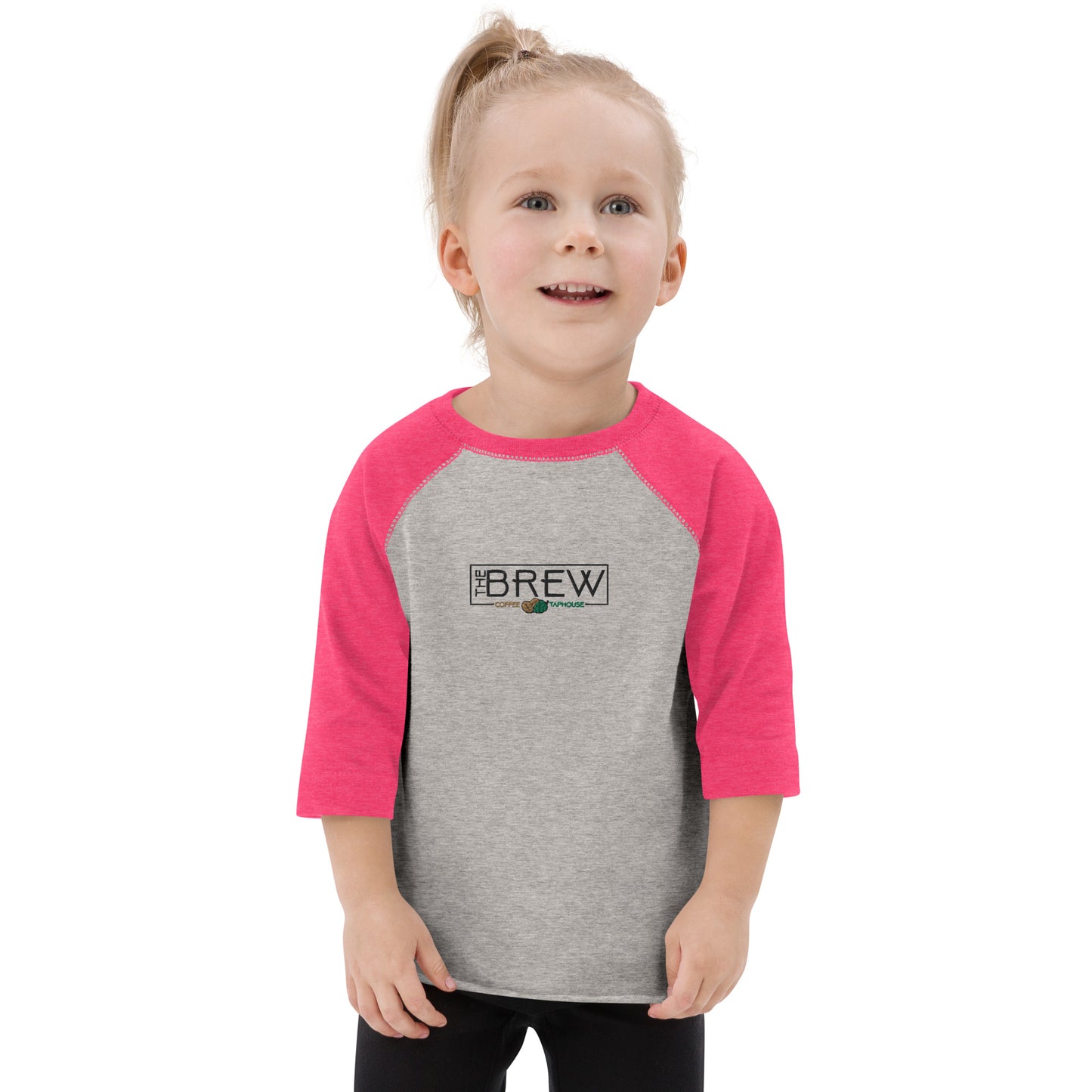 Toddler Embroidered 3/4 Sleeve
