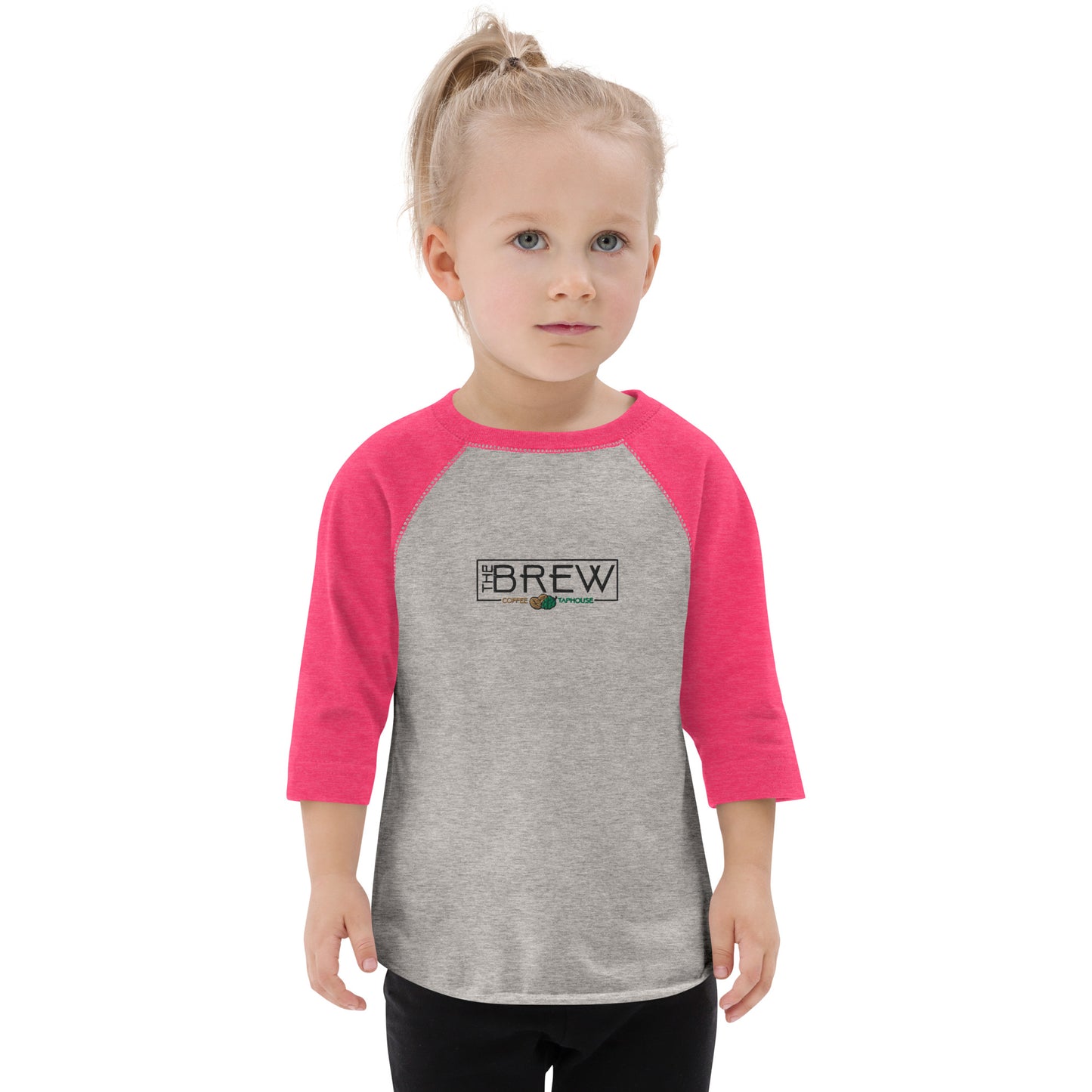 Toddler Embroidered 3/4 Sleeve