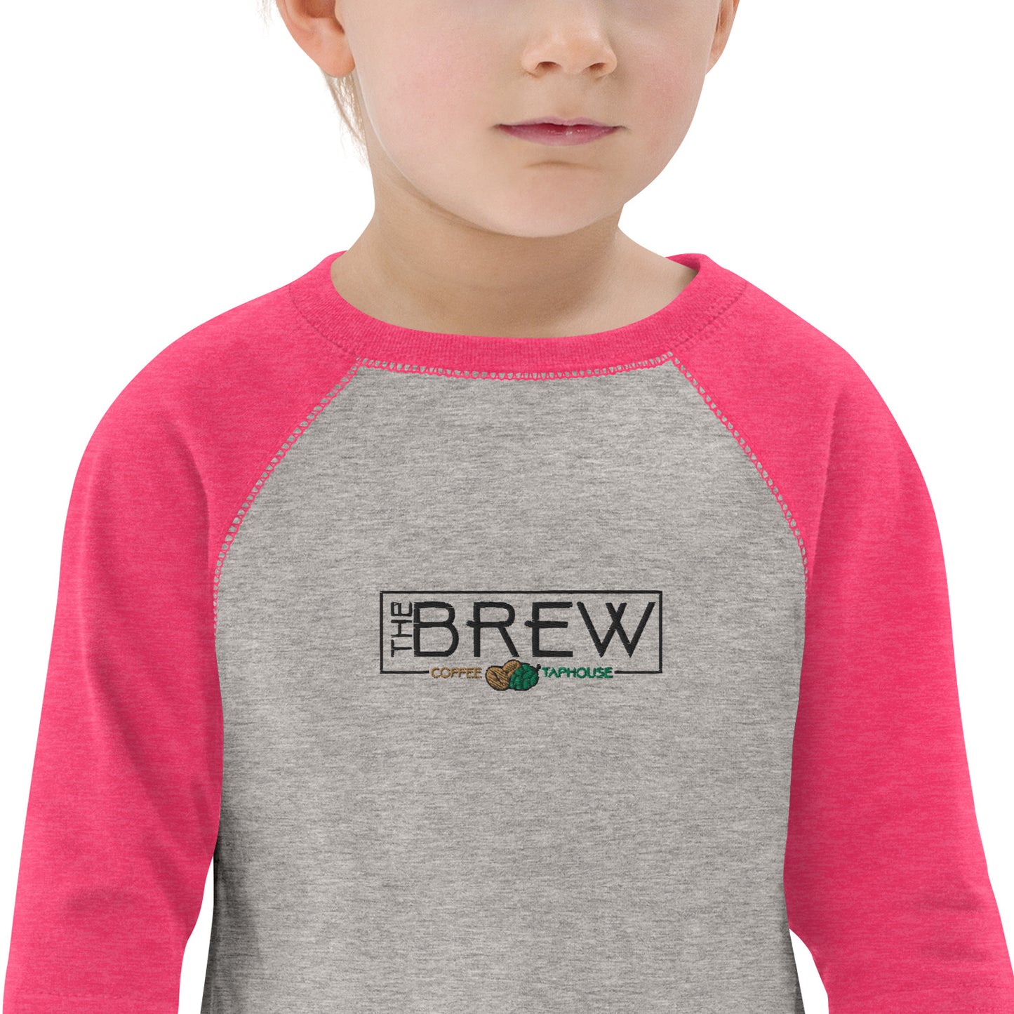 Toddler Embroidered 3/4 Sleeve