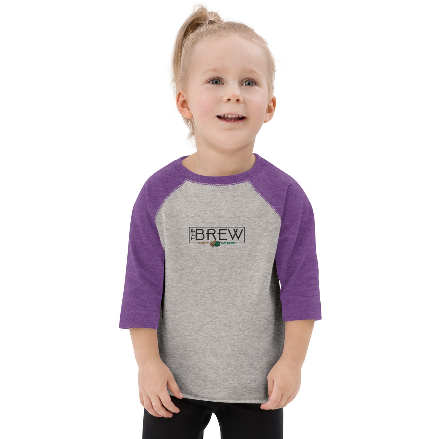 Toddler Embroidered 3/4 Sleeve