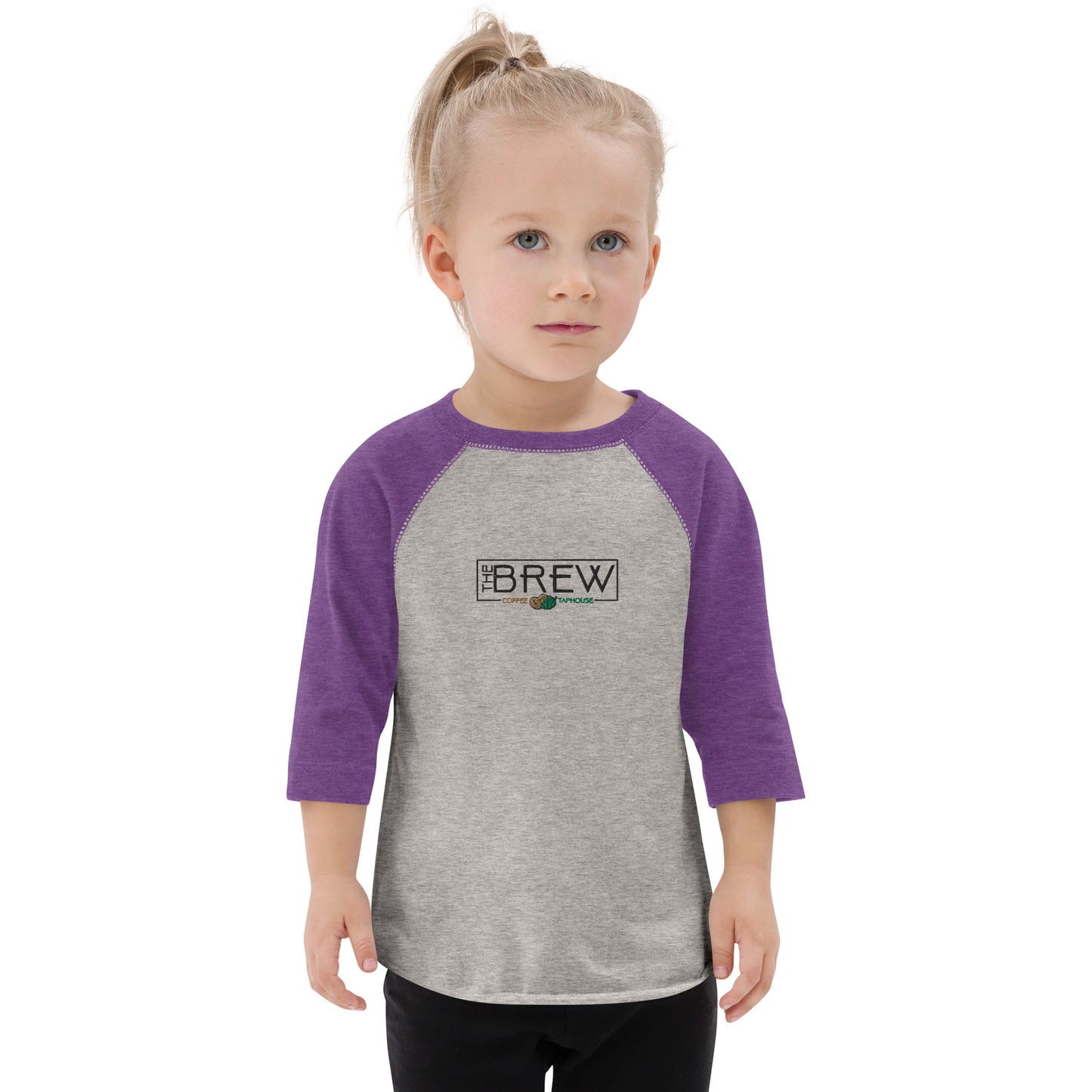 Toddler Embroidered 3/4 Sleeve
