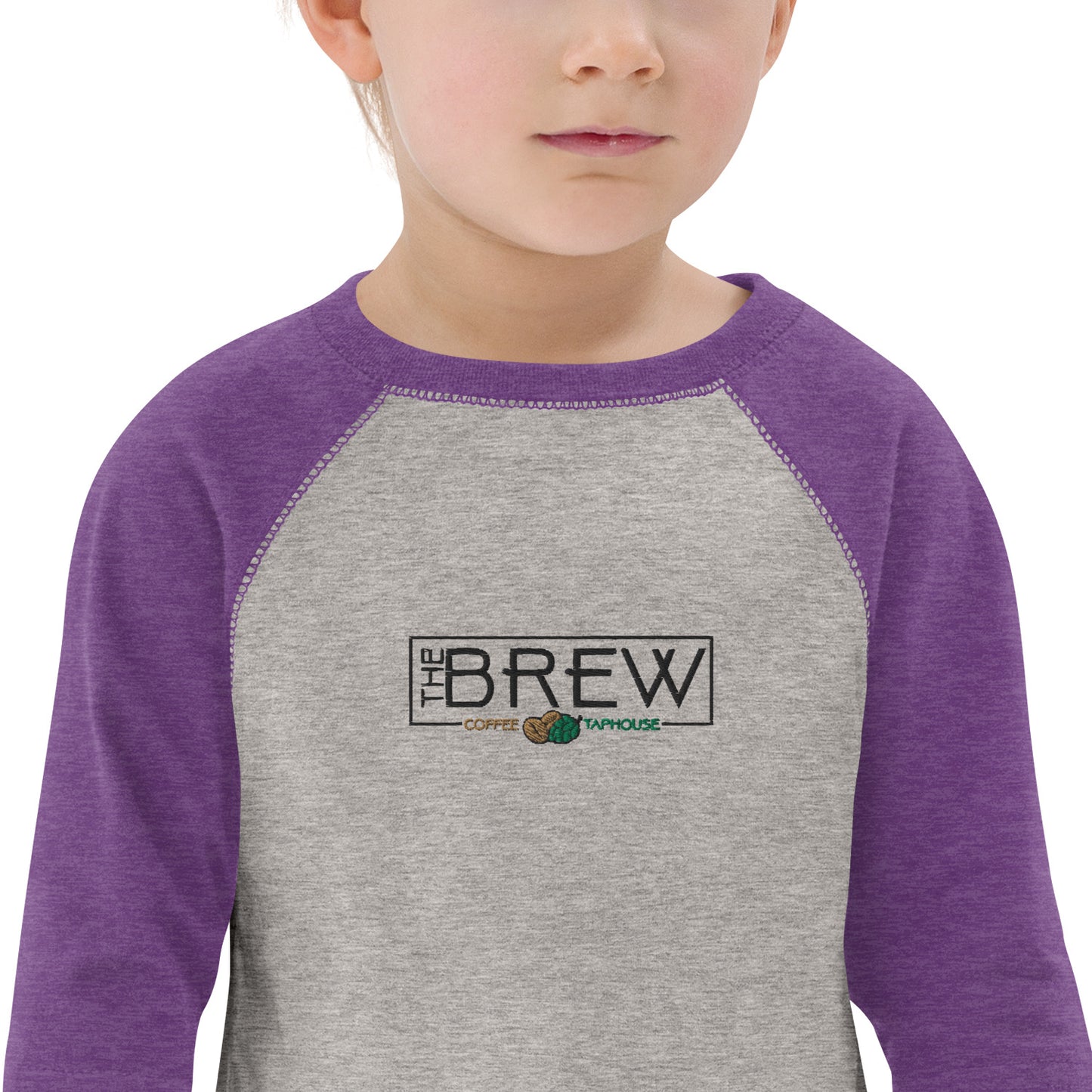 Toddler Embroidered 3/4 Sleeve