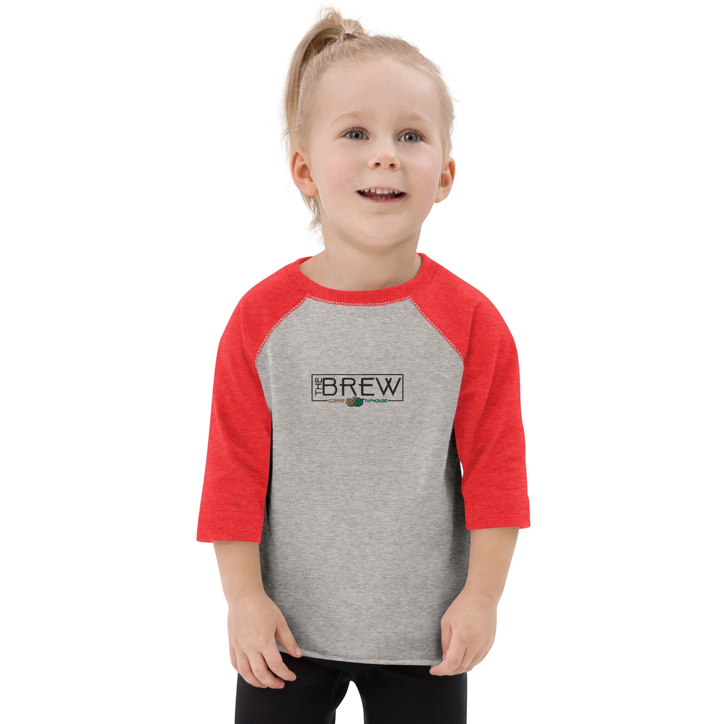 Toddler Embroidered 3/4 Sleeve