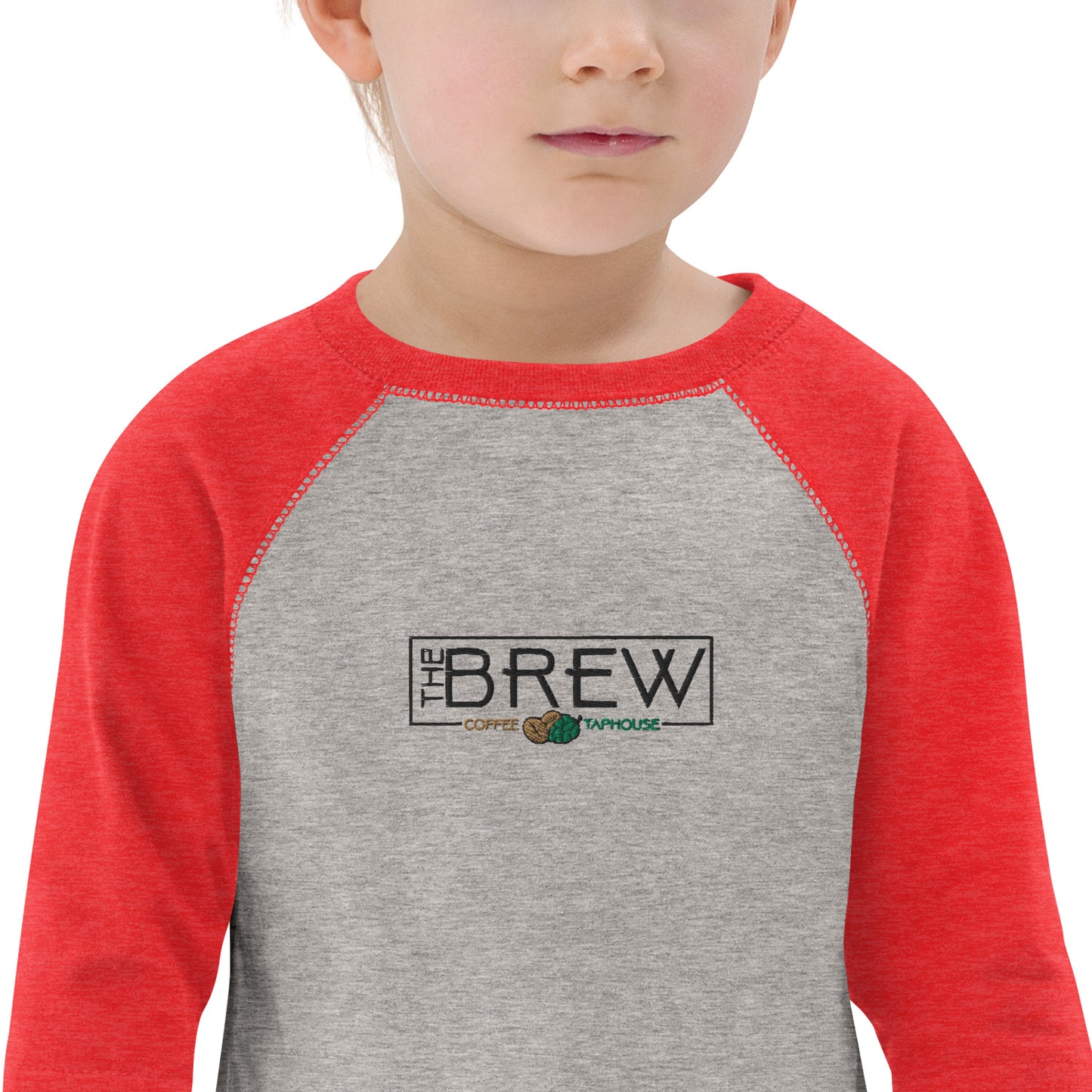 Toddler Embroidered 3/4 Sleeve