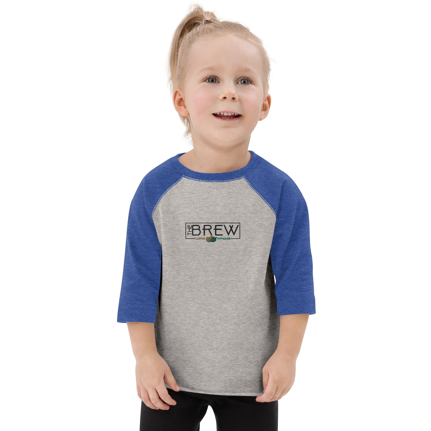 Toddler Embroidered 3/4 Sleeve