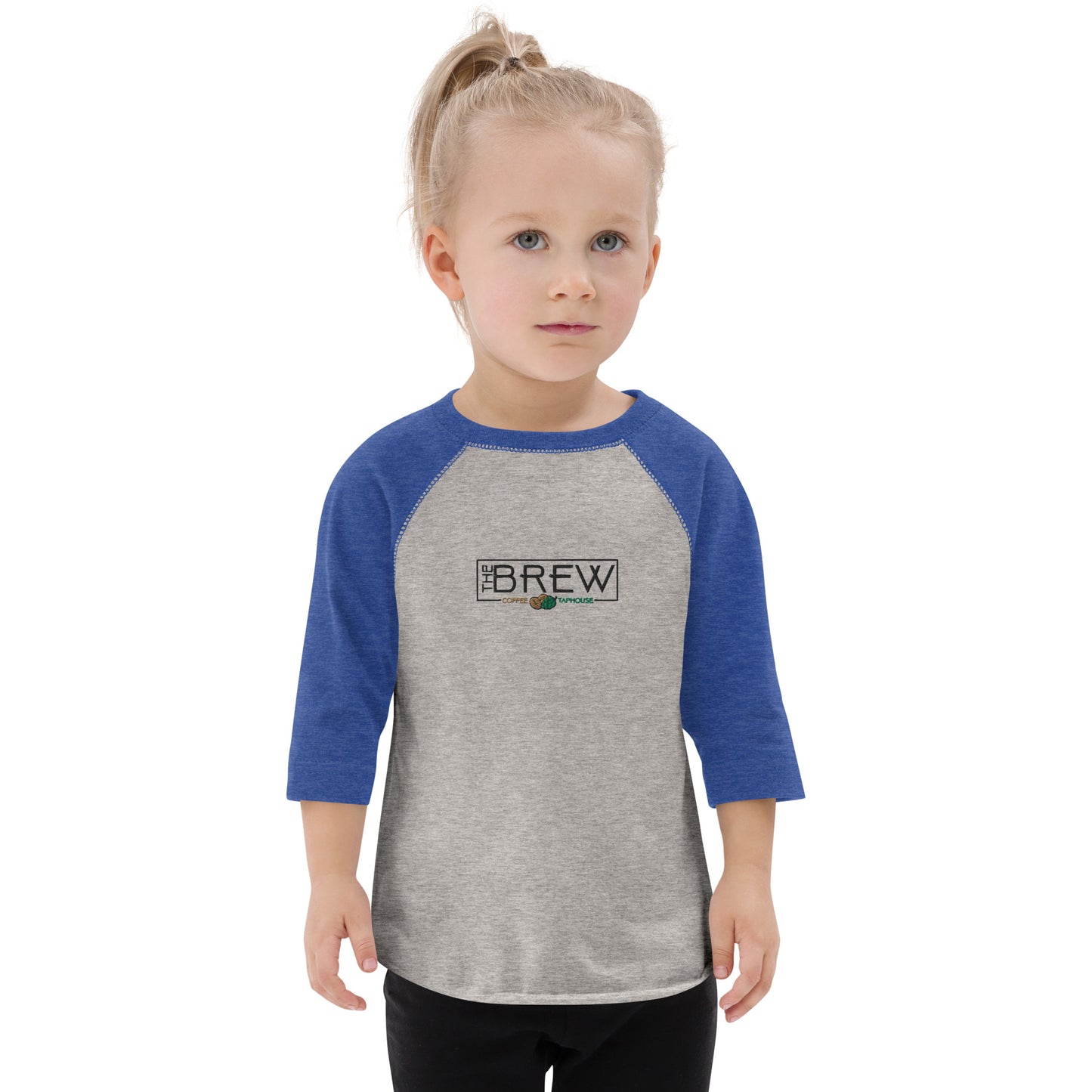 Toddler Embroidered 3/4 Sleeve