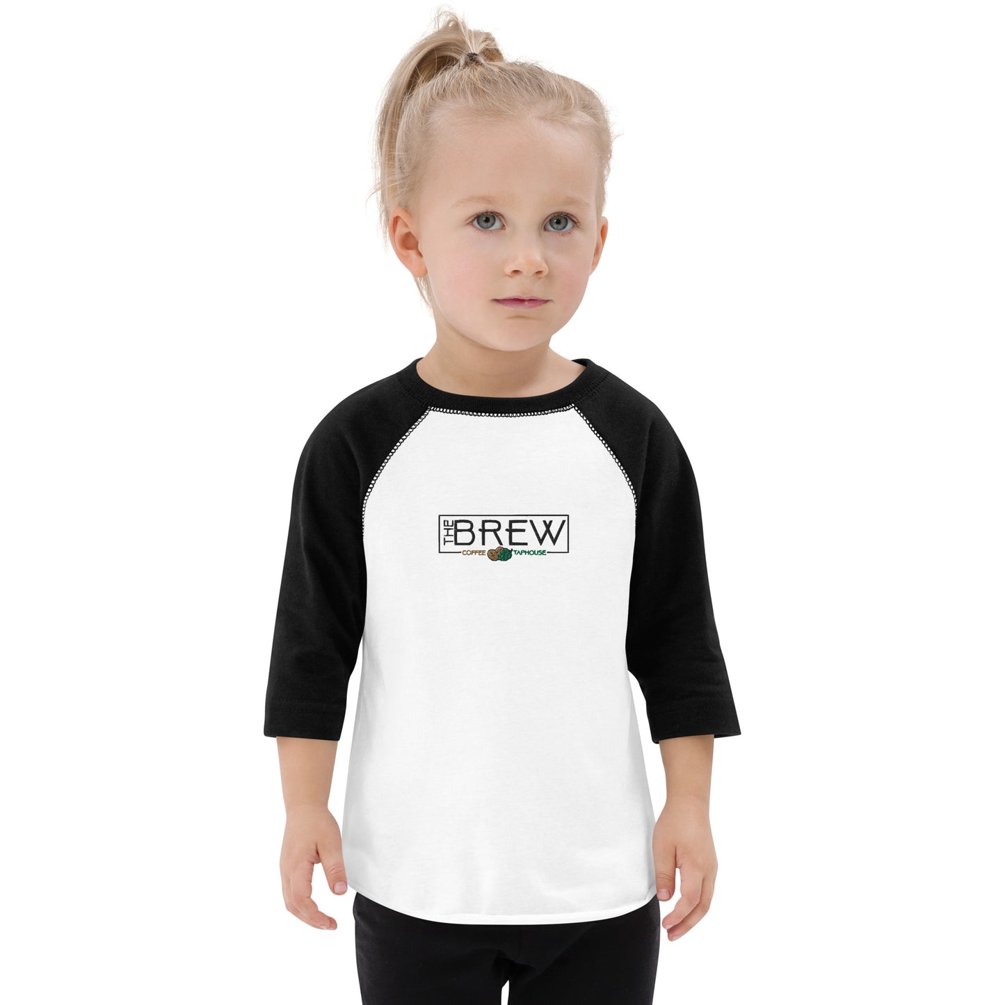 Toddler Embroidered 3/4 Sleeve