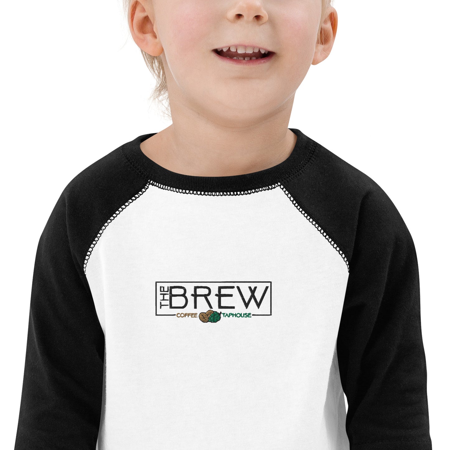 Toddler Embroidered 3/4 Sleeve