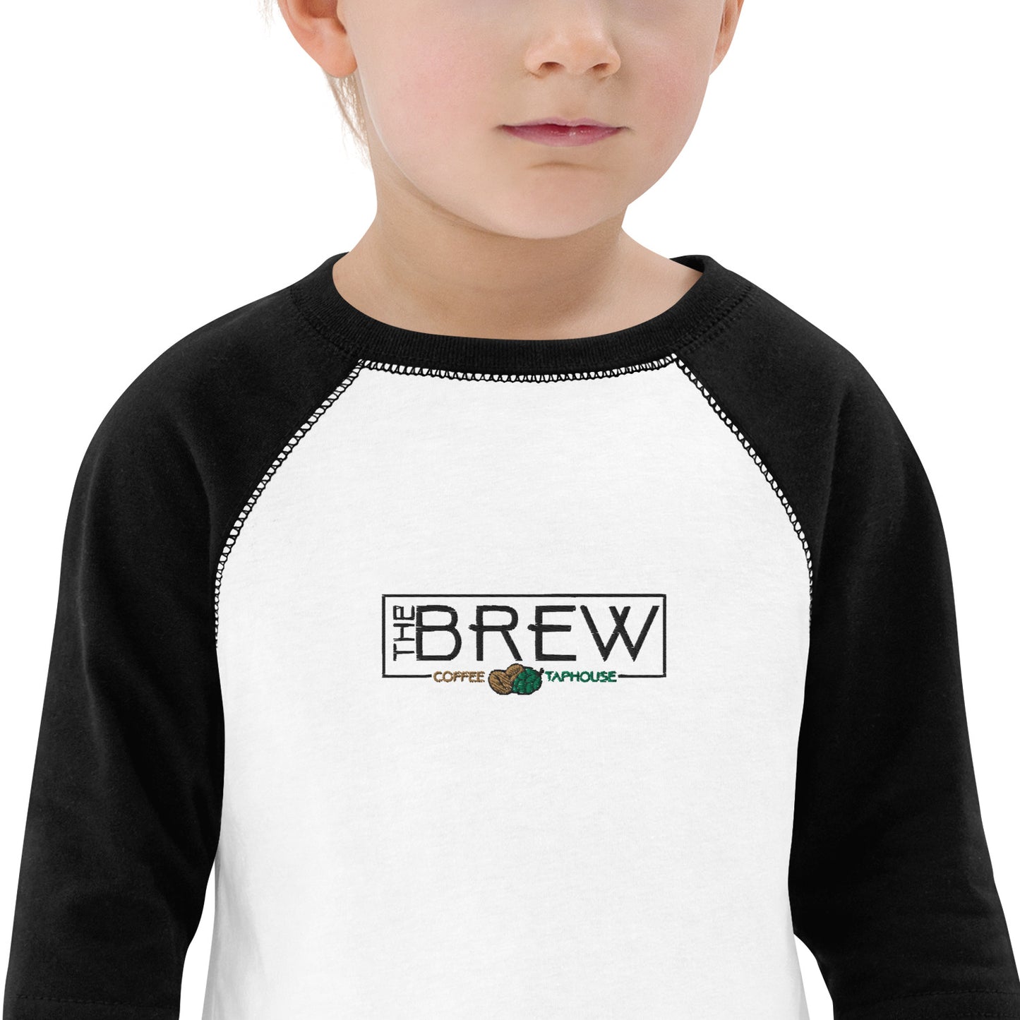 Toddler Embroidered 3/4 Sleeve