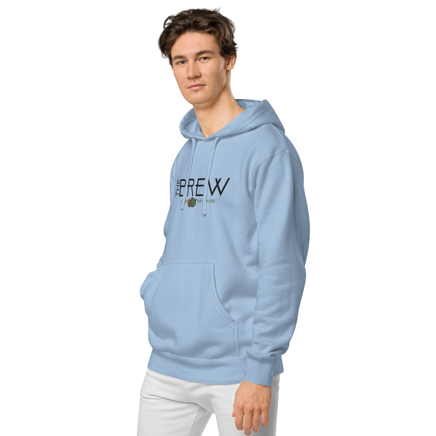 Brew Logo Embroidered Heavyweight Hoodie