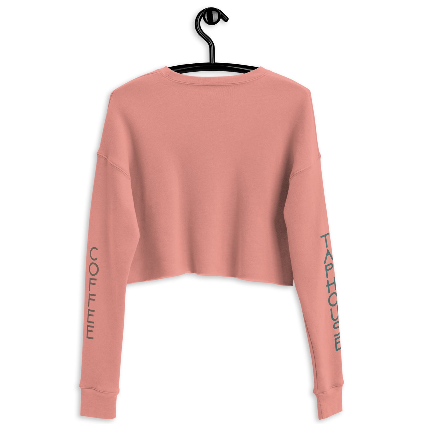 Embroidered Crop Sweatshirt