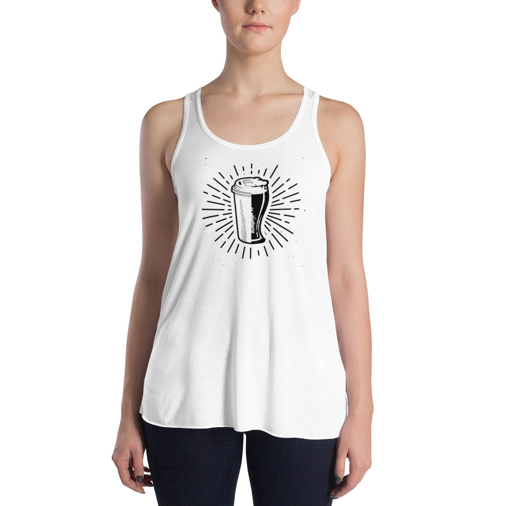 Half and Half Women's Flowy Racerback Tank